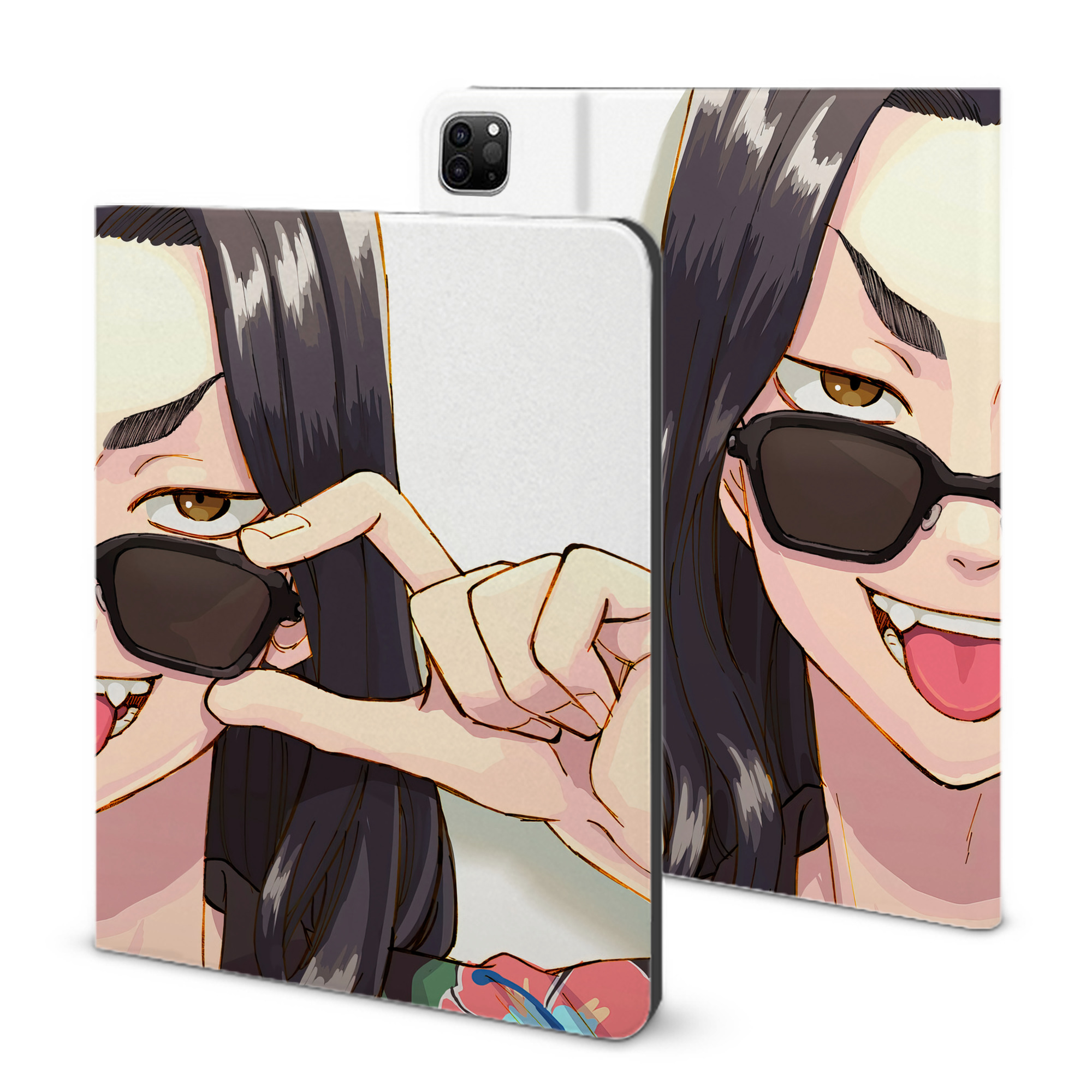 （画像用） 東京リベンジャーズ Tokyo Revengers IPad ケース ブック型 PUレザー TPU 耐衝撃 軽量 薄型 ペン収納なし 全面保護 IPad 各モデル対応